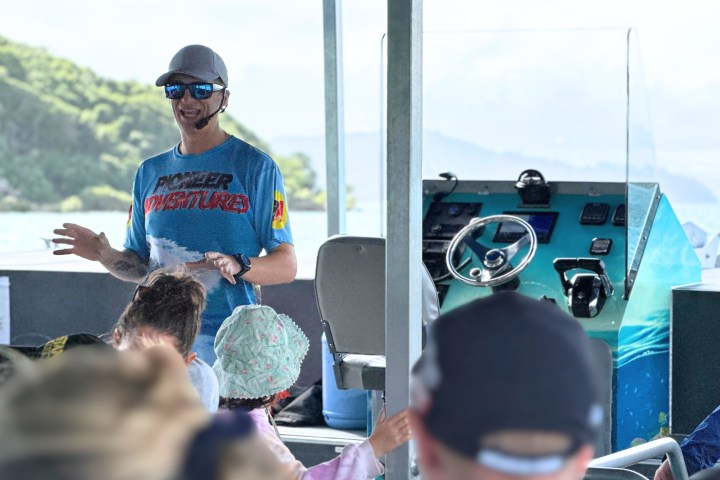 a group of people looking at the camera